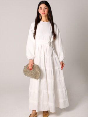 Robe Élégante avec Ceinture Amovible